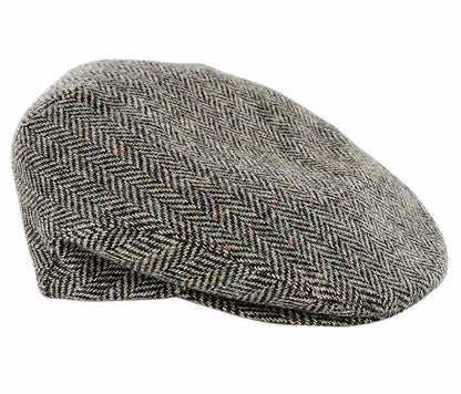 Mucros Weavers Irish Trinity Flat Cap for Men, Newsboy Hat (Medium, Color 1)