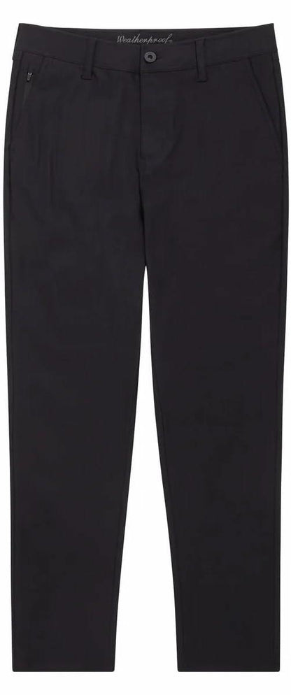 Weatherproof Vintage Men's Hybrid Tech Pant (US, Waist Inseam, 36, 34, Regular, Regular, Black)