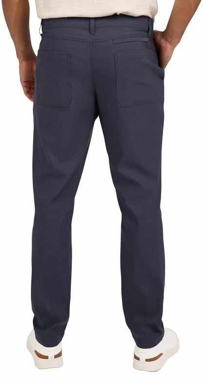 Weatherproof Vintage Men's Hybrid Tech Pant (US, Waist Inseam, 38, 30, Regular, Regular, Blue)