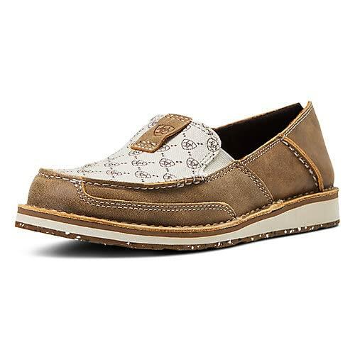 ARIAT BMVY9 Womens Cruiser Brown Bomber Logo 9.5