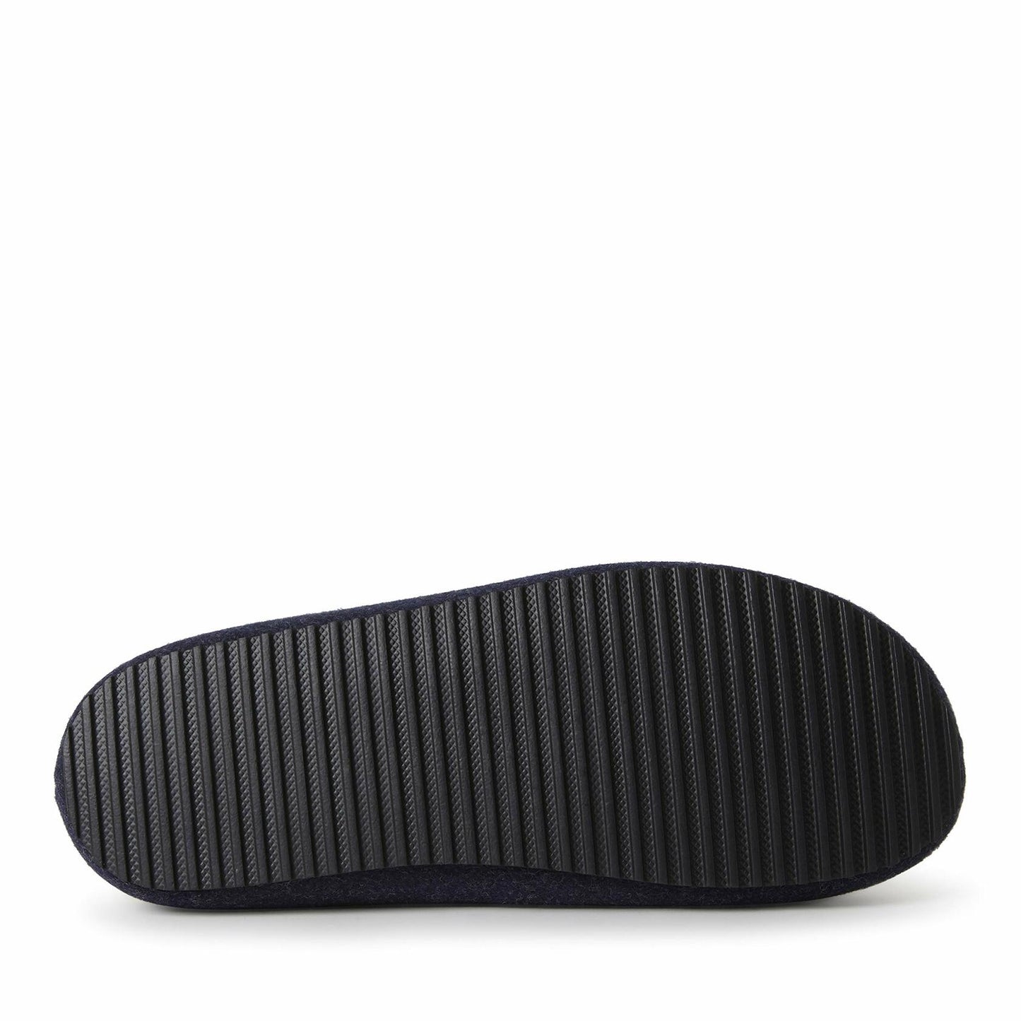 Dearfoams Men's Microwool Clog with Molded Footbed Slipper, Navy, Small