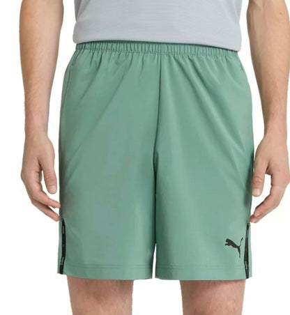 PUMA Men's Lightweight Active Woven Short (US, Alpha, Medium, Regular, Regular, Green)