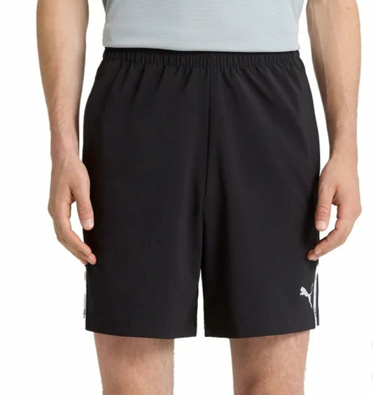 PUMA Men's Lightweight Active Woven Short (US, Alpha, Medium, Regular, Regular, Black)