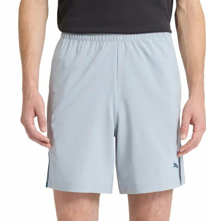 PUMA Men's Lightweight Active Woven Short (US, Alpha, XX-Large, Regular, Regular, Gray)