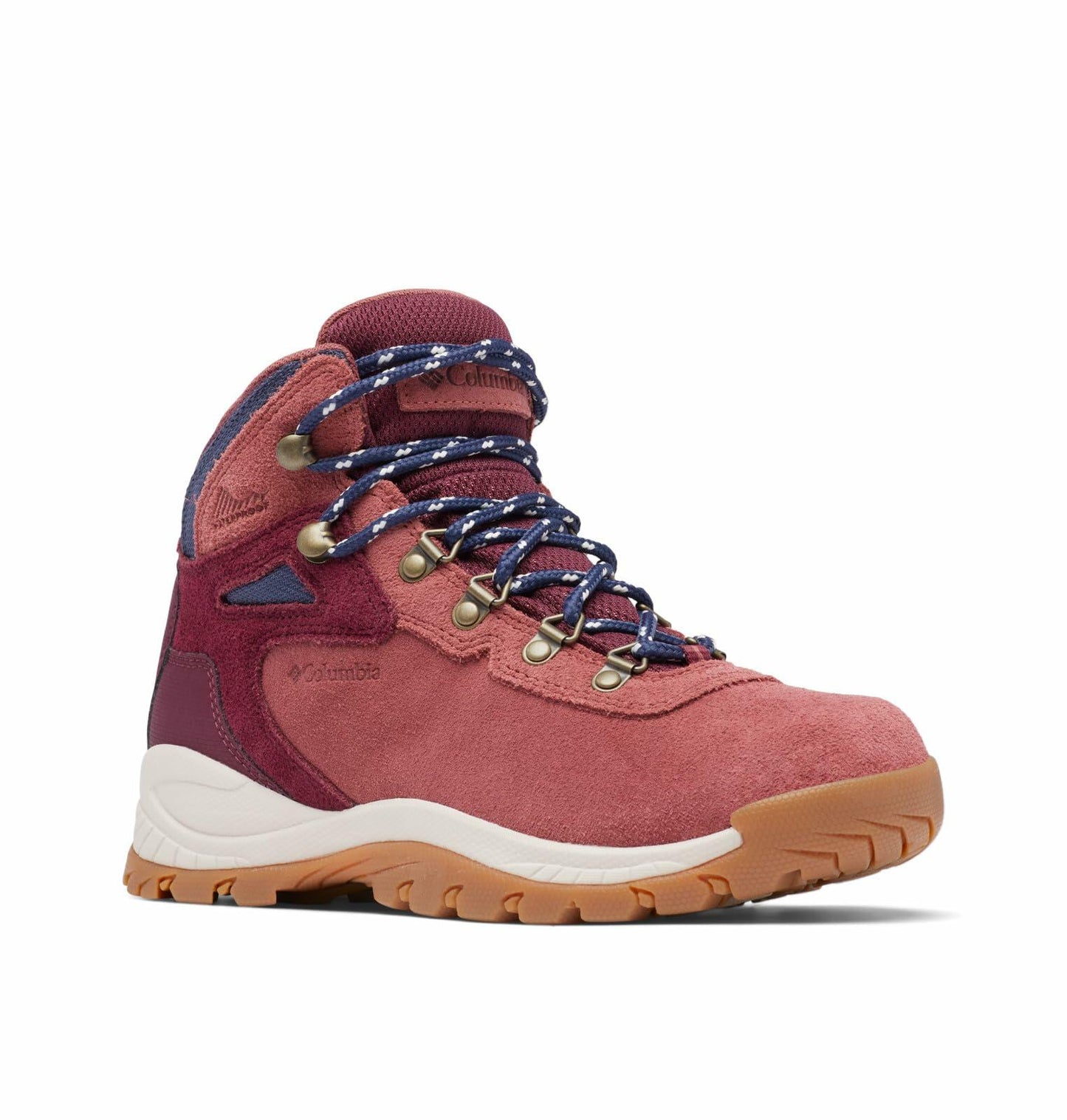 Columbia Women's Newton Ridge Plus Waterproof Amped, Beetroot/Deep Madeira, 6.5