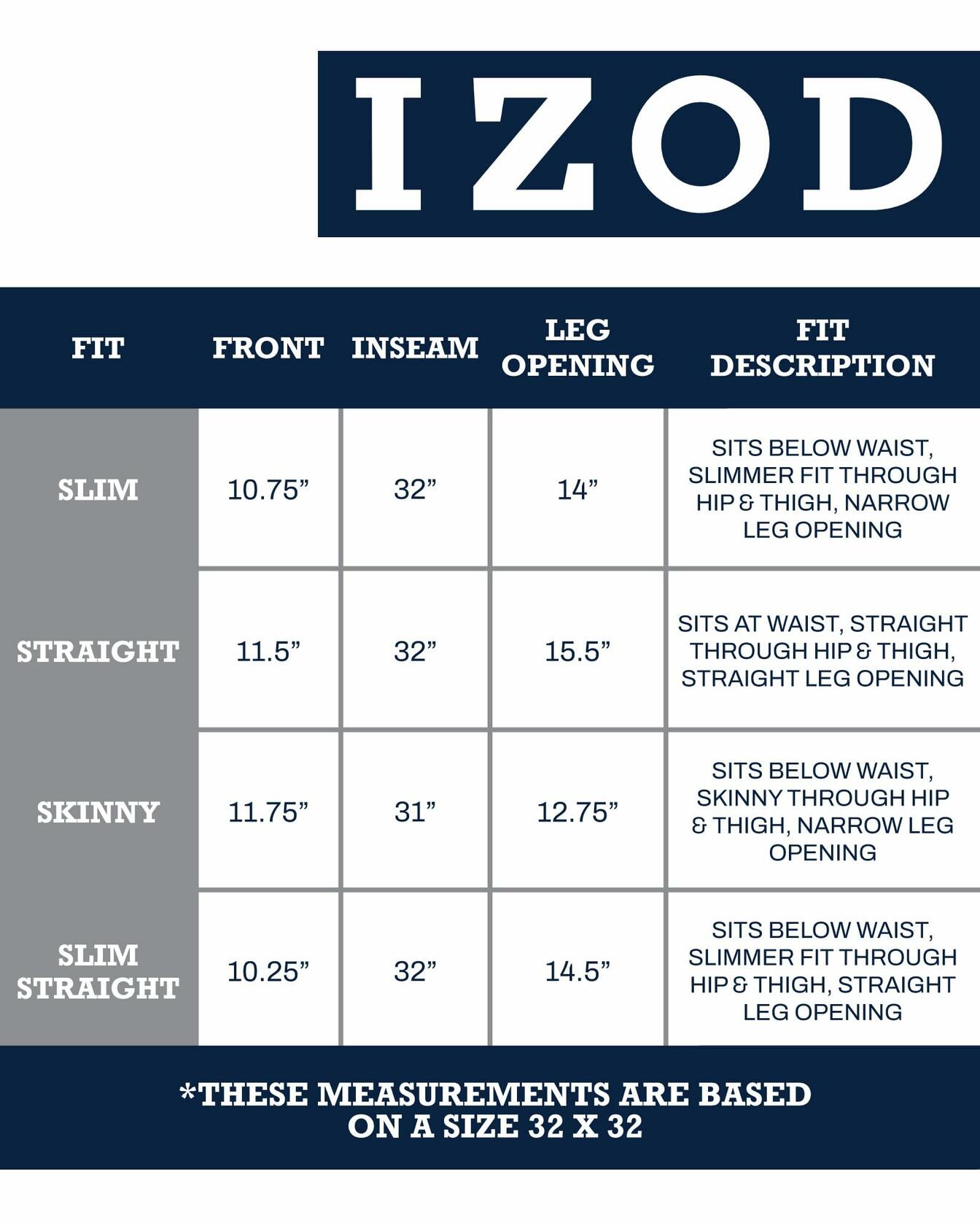 IZOD Men's Straight Leg Jeans - Comfortable Stretch Casual Pull On Denim Jeans for Men - Lightweight Men's Fashion Pants, Size 40W x 32L, Indigo Blast