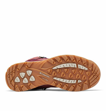 Columbia Women's Newton Ridge Plus Waterproof Amped, Beetroot/Deep Madeira, 6.5