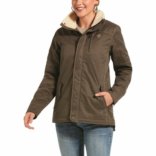 ARIAT Women's Grizzly Insulated Jacket - Chestnut, Large