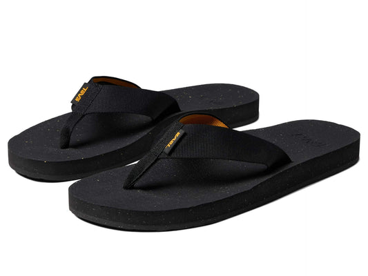 Teva Men's Reflip Sandal, Black, 8