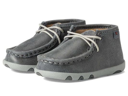 Twisted X Driving Moc (Infant/Toddler) Charcoal 6 Toddler M