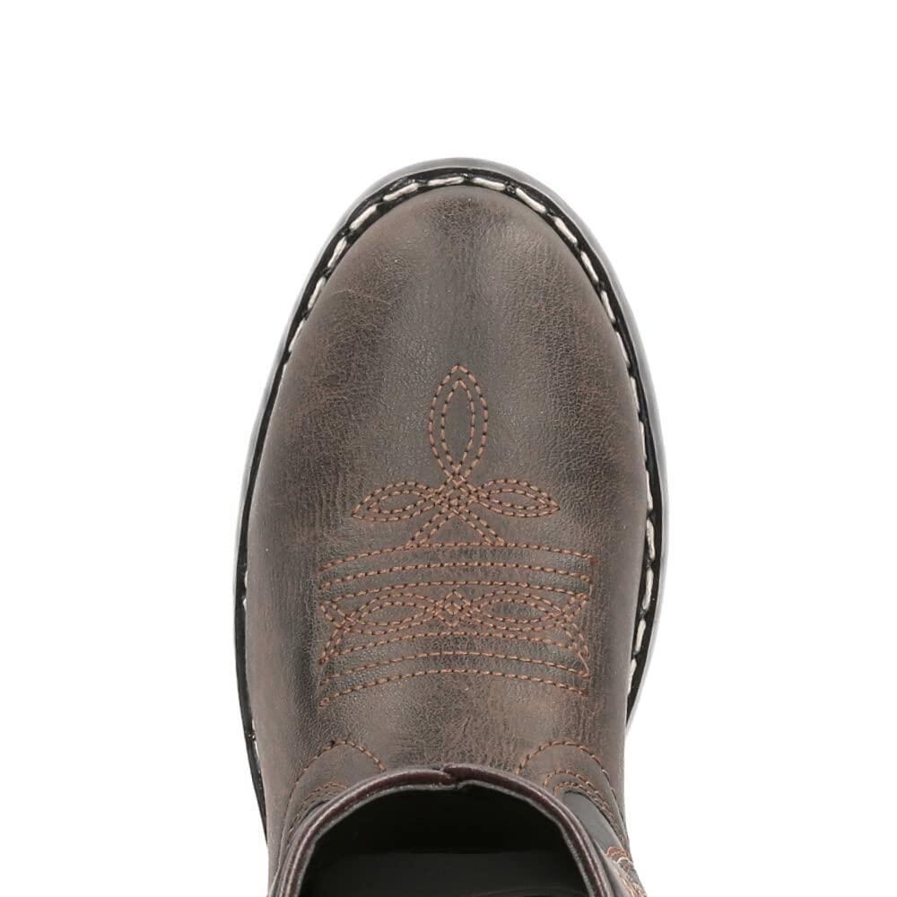 Smoky Mountain Children Boys Monterey Western Cowboy Boots Brown/Black, 10.5M