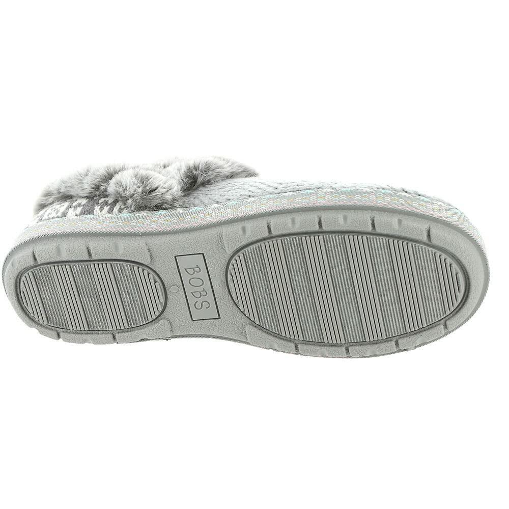 Skechers Bobs Too Cozy Slipper -113247 Women's Slipper 9.5 B(M) US Grey
