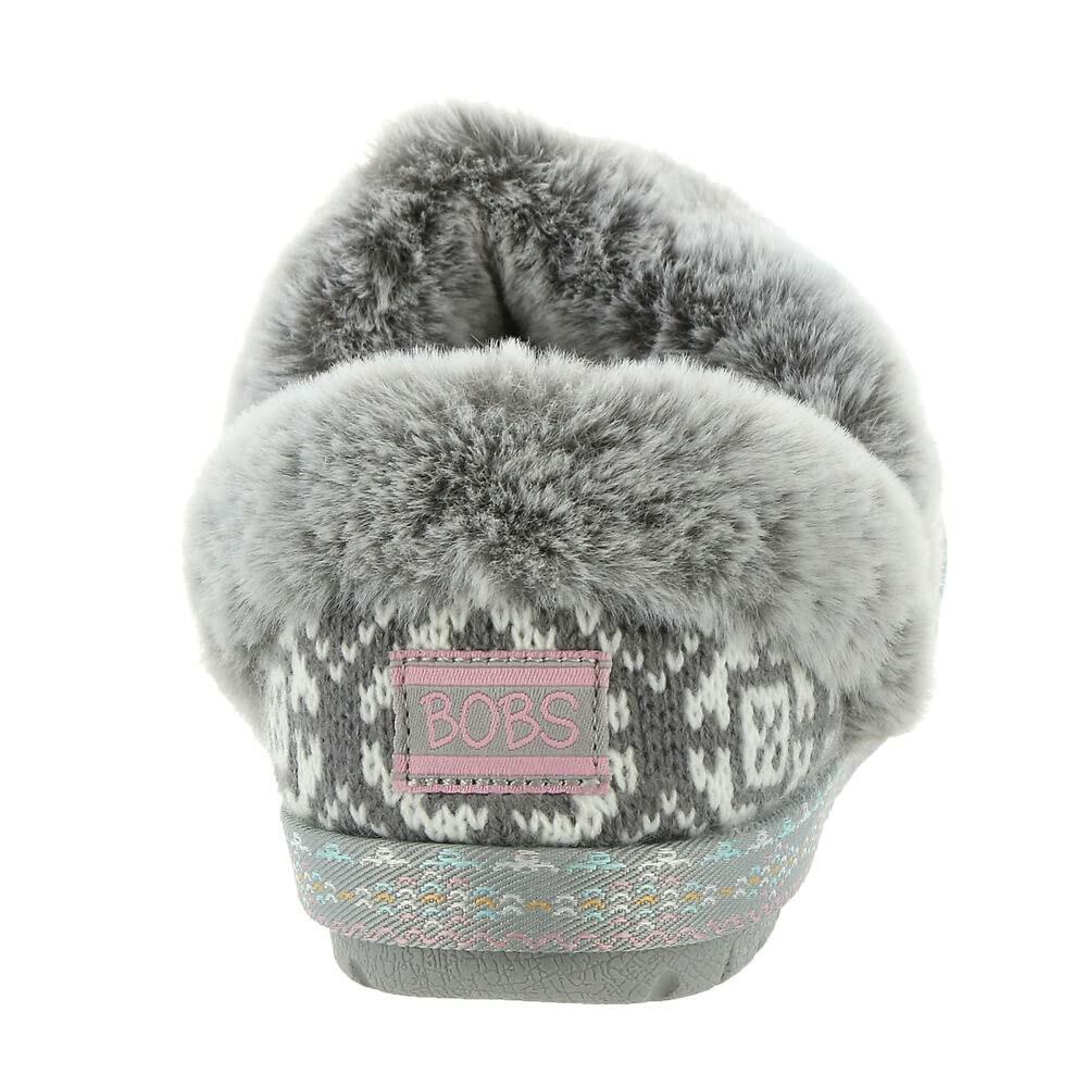Skechers Bobs Too Cozy Slipper -113247 Women's Slipper 9.5 B(M) US Grey
