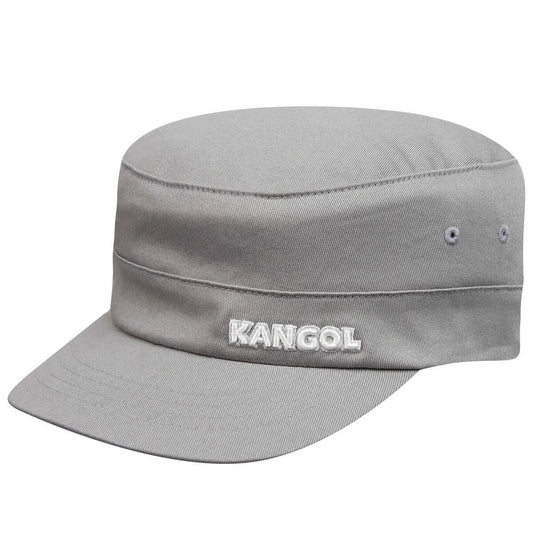 Kangol Cotton Twill Army Cap - Silver/S/M Silver, Small-Medium