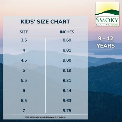 Smoky Mountain Children Boys Monterey Western Cowboy Boots Brown/Black, 10.5M