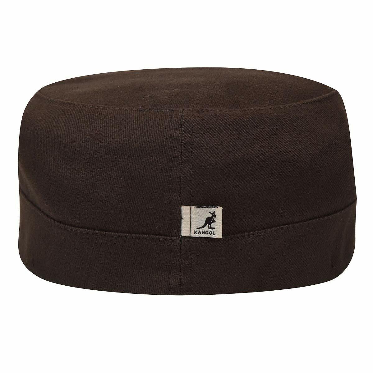 Kangol Cotton Twill Army Cap - Brown/L/XL Brown, Large-X-Large