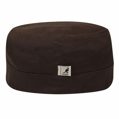 Kangol Cotton Twill Army Cap - Brown/L/XL Brown, Large-X-Large