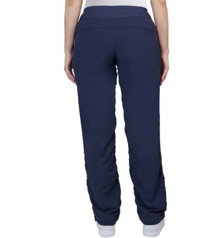 Kirkland Signature Women's Stretch Woven Active Pant (US, Alpha, X-Large, Regular, Regular, Night Navy (Blue))