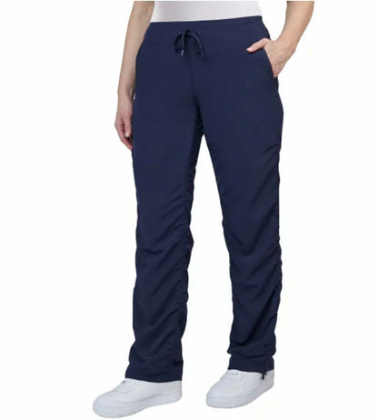 Kirkland Signature Women's Stretch Woven Active Pant (US, Alpha, XX-Large, Regular, Regular, Night Navy (Blue))