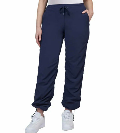 Kirkland Signature Women's Stretch Woven Active Pant (US, Alpha, X-Large, Regular, Regular, Night Navy (Blue))