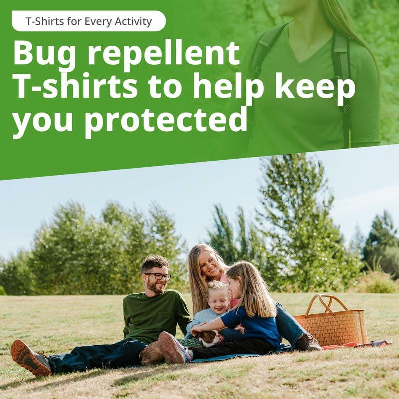 Insect Shield Women's UPF Dri-Balance Long Sleeve V-Neck T-Shirt, Platinum, X-Large