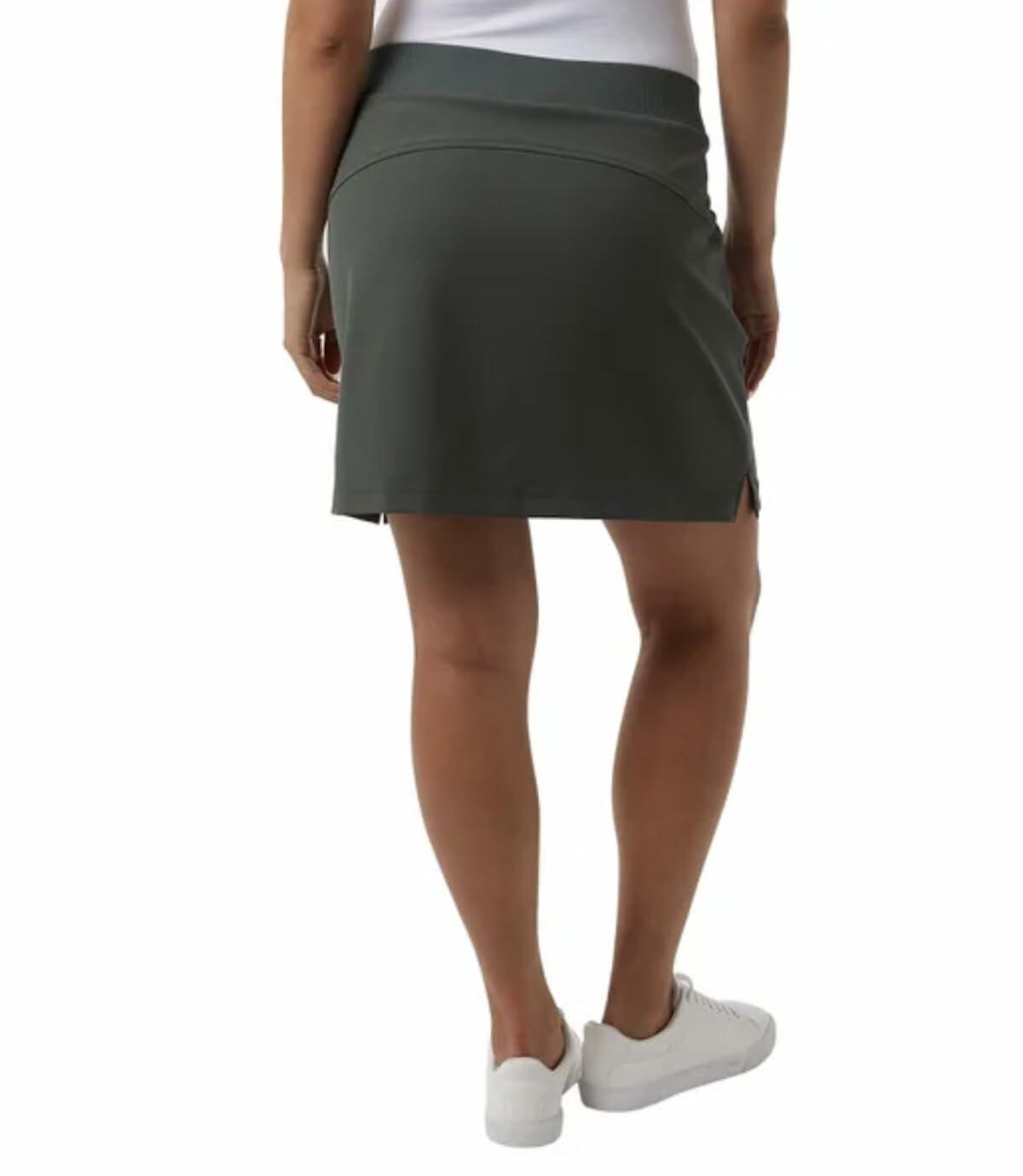 32 Degrees Cool Women's Active Skort with Pockets (US, Alpha, XX-Large, Regular, Regular, Green (Cactus Green))