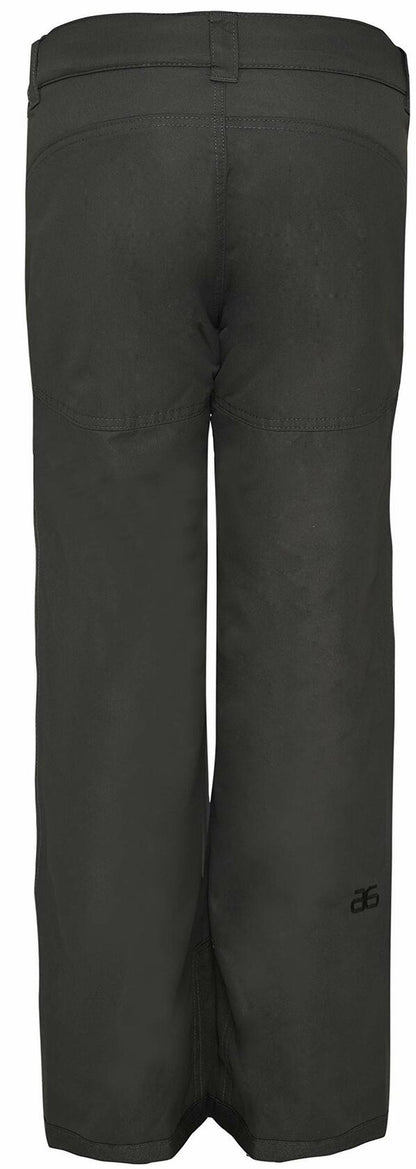 Arctix Kids Snow Pants with Reinforced Knees and Seat, Charcoal, 2T