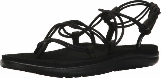 Teva Women's Voya Infinity Sandal, Black, 10