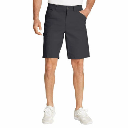 Eddie Bauer Men’s UPF 50+ Classic Fit Stretch Lightweight Tech Short (Black, 30)