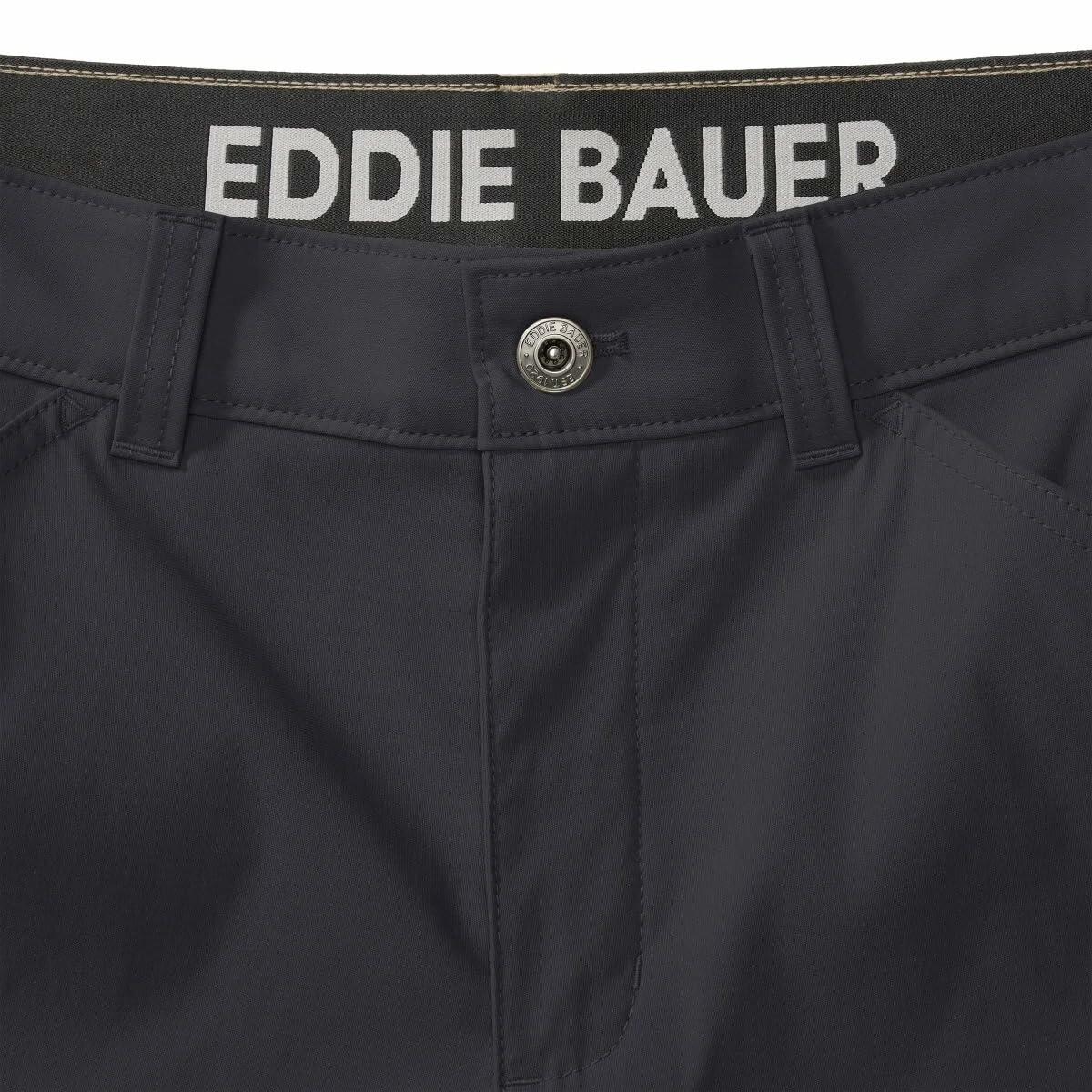 Eddie Bauer Men’s UPF 50+ Classic Fit Stretch Lightweight Tech Short (Black, 32)