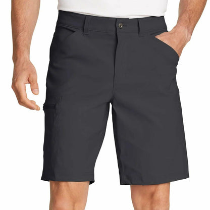 Eddie Bauer Men’s UPF 50+ Classic Fit Stretch Lightweight Tech Short (Black, 40)