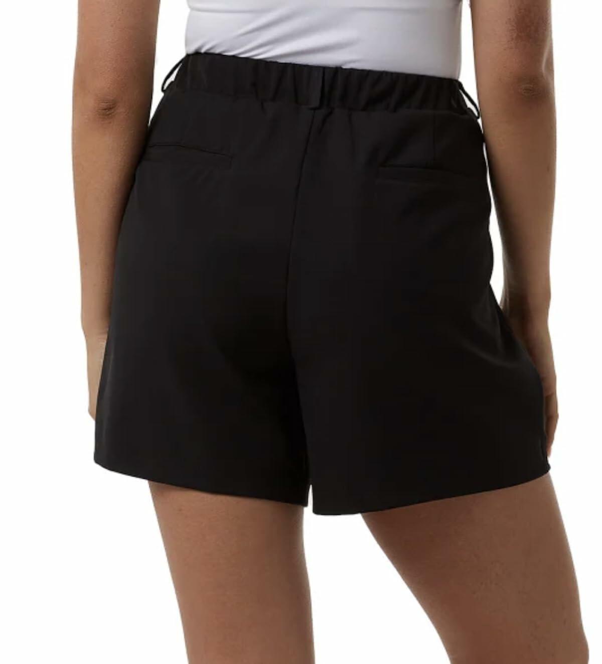 32 Degrees Women Pleated Short (US, Alpha, Small, Regular, Regular, Black)