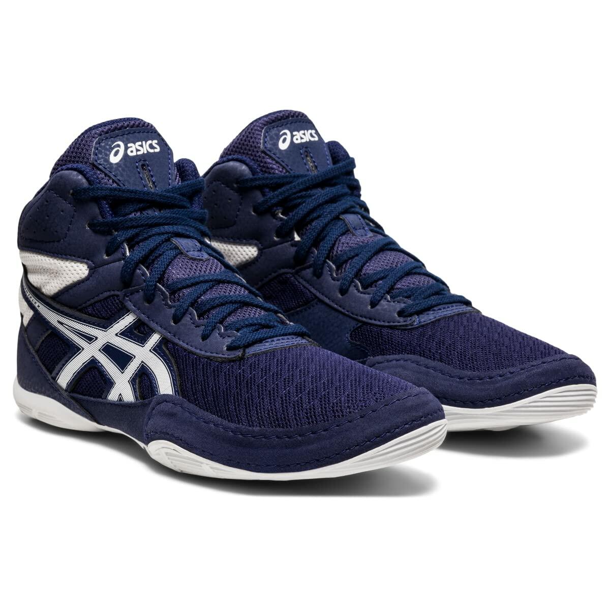 ASICS Matflex 6 (Toddler/Little Kid/Big Kid) Peacoat/White 3 Little Kid M