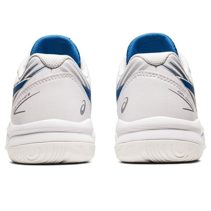 ASICS Boy's Gel-Game 8 GS (Little Kid/Big Kid) White/Lake Drive 2.5 Little Kid M