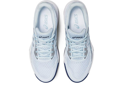 ASICS Women's Upcourt 5 Volleyball Shoes, 8.5, Sky/Indigo Blue