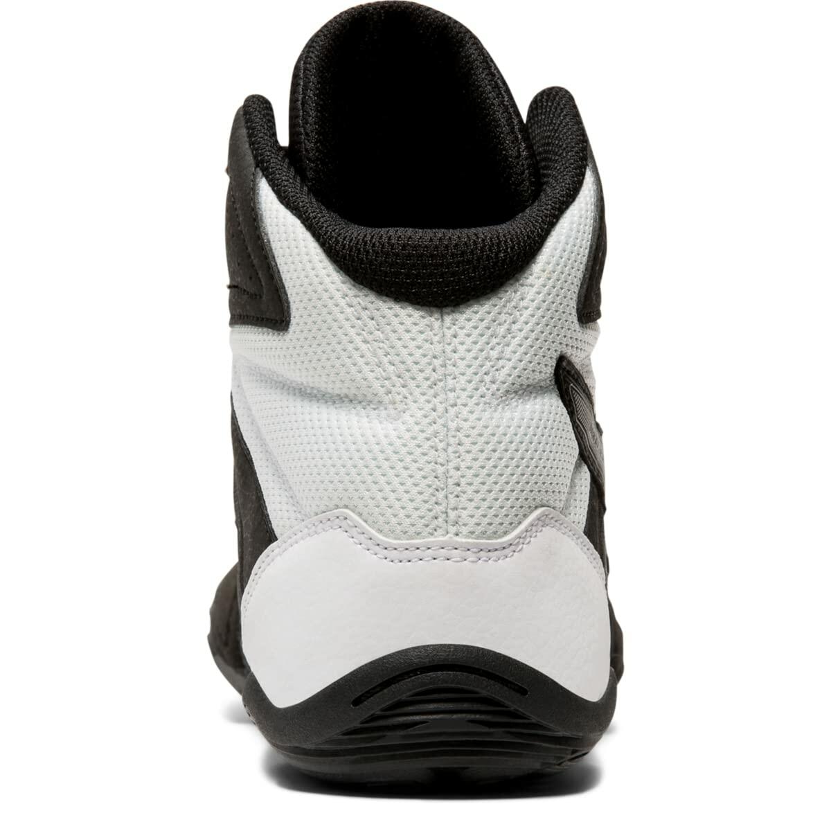 ASICS Men's Matflex 6 Wrestling Shoes, 15, Black/Silver