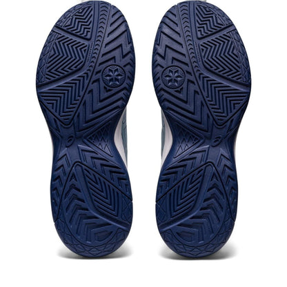 ASICS Women's Upcourt 5 Volleyball Shoes, 8.5, Sky/Indigo Blue