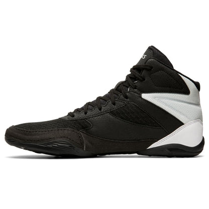 ASICS Men's Matflex 6 Wrestling Shoes, 15, Black/Silver