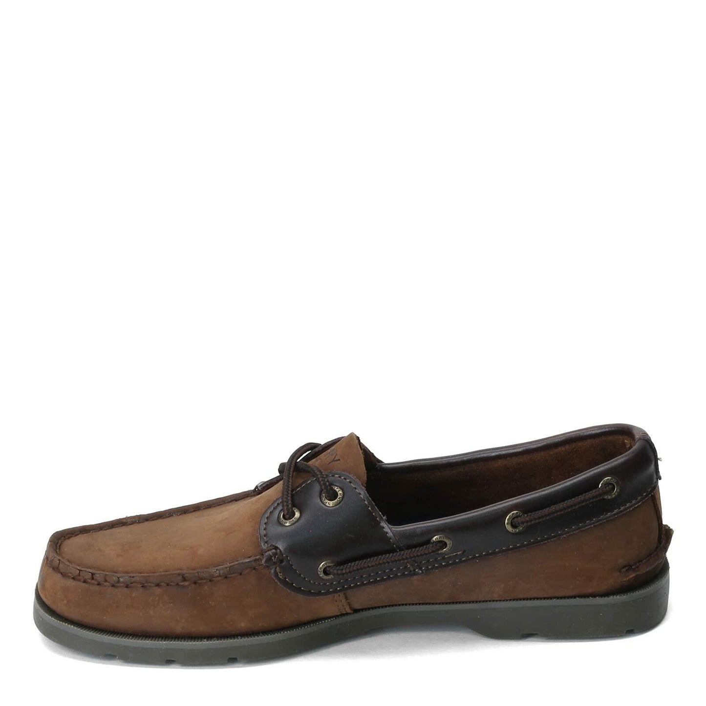 Sperry Mens Leeward 2-Eye Boat Shoe, Brown Buc/Brown, 10.5