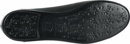 SAS Scenic Cap Toe Black/Black Patent 8.5 WW - Double Wide (D)