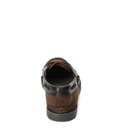Sperry Mens Leeward 2-Eye Boat Shoe, Brown Buc/Brown, 10.5
