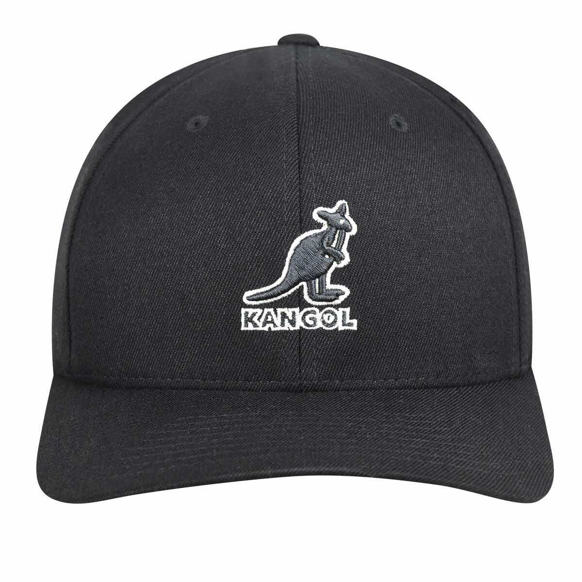 Kangol 3D Wool Flexfit Baseball - Black/Black/S/M