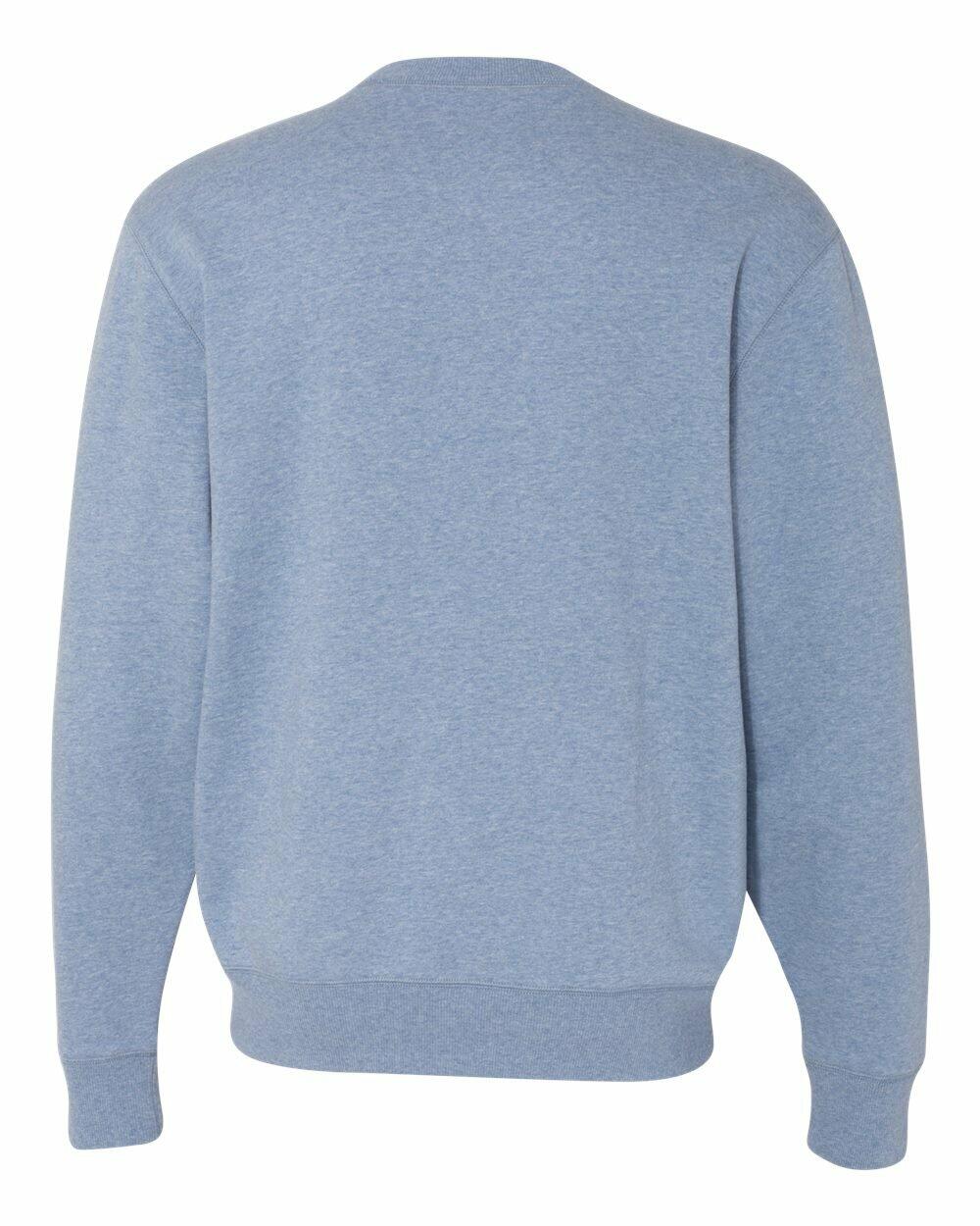 Champion Originals Sueded Fleece Crew M Blue Jazz Heather