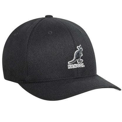 Kangol 3D Wool Flexfit Baseball - Black/Black/S/M