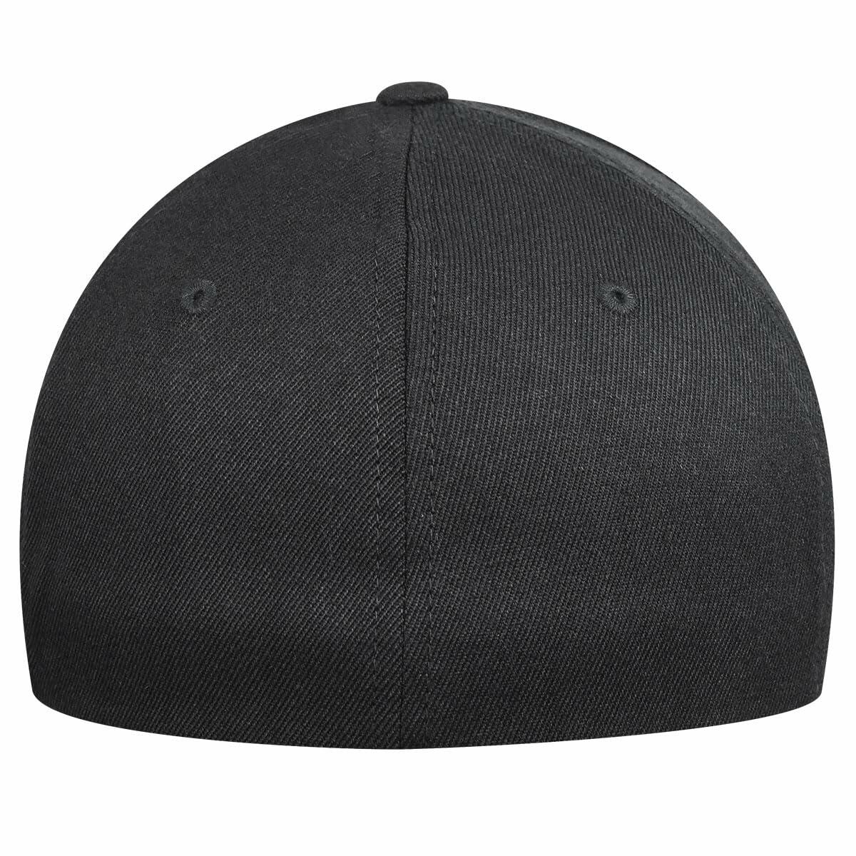 Kangol 3D Wool Flexfit Baseball - Black/Black/S/M