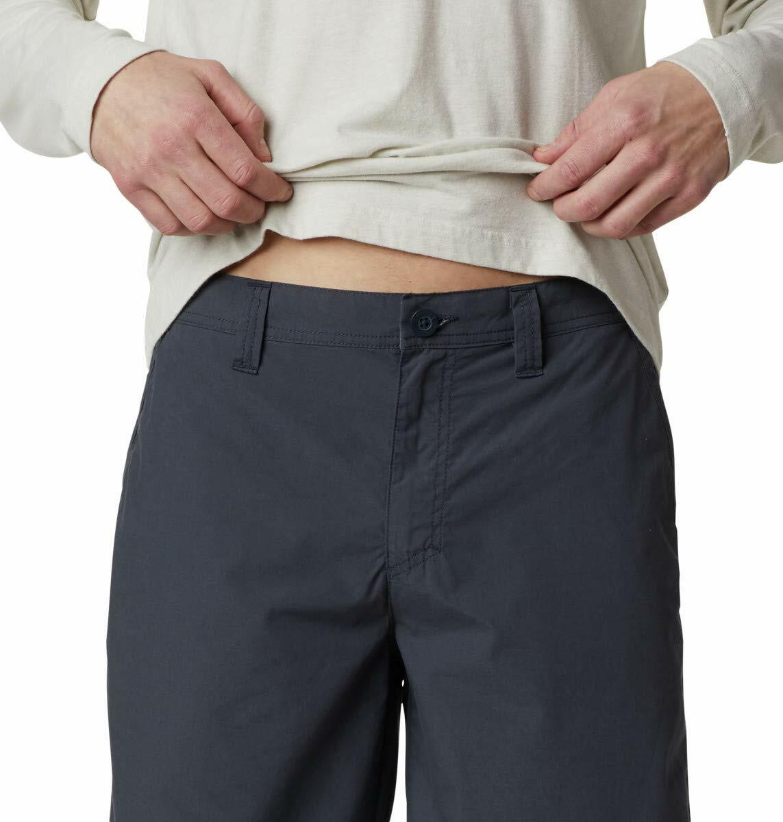 Columbia mens Washed Out Chino Short , India Ink , 36x10