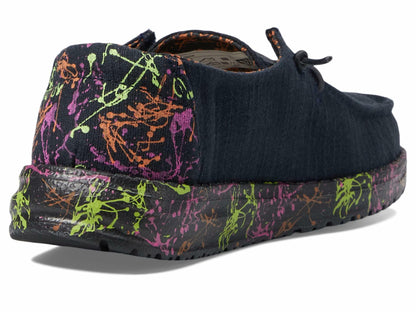 Hey Dude® Wendy Shoes for Girls and Boys – Little and Big Kids – Textile Composition – Removable Insole Glo 3 Little Kid M