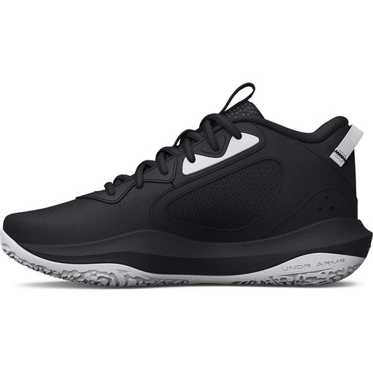 Under Armour Unisex Lockdown 6 Basketball Shoe, Black, 12.5, US