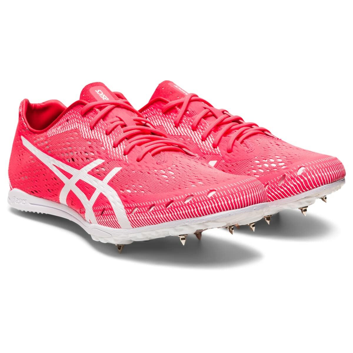ASICS Unisex Gun Lap 2 Track & Field Shoes, 7, Diva Pink/White