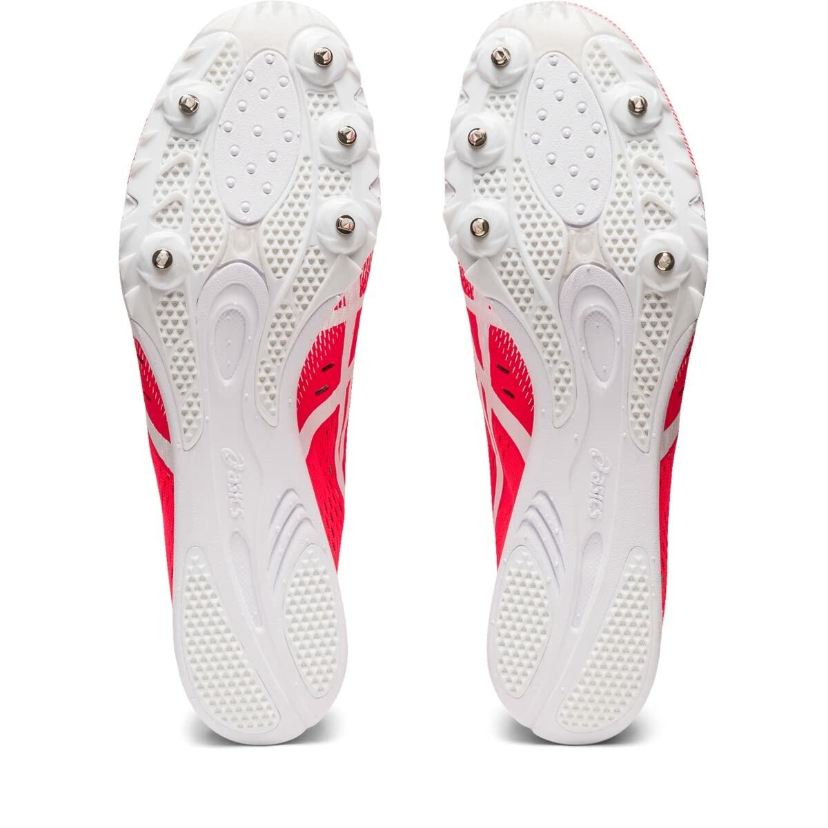ASICS Unisex Gun Lap 2 Track & Field Shoes, 7, Diva Pink/White